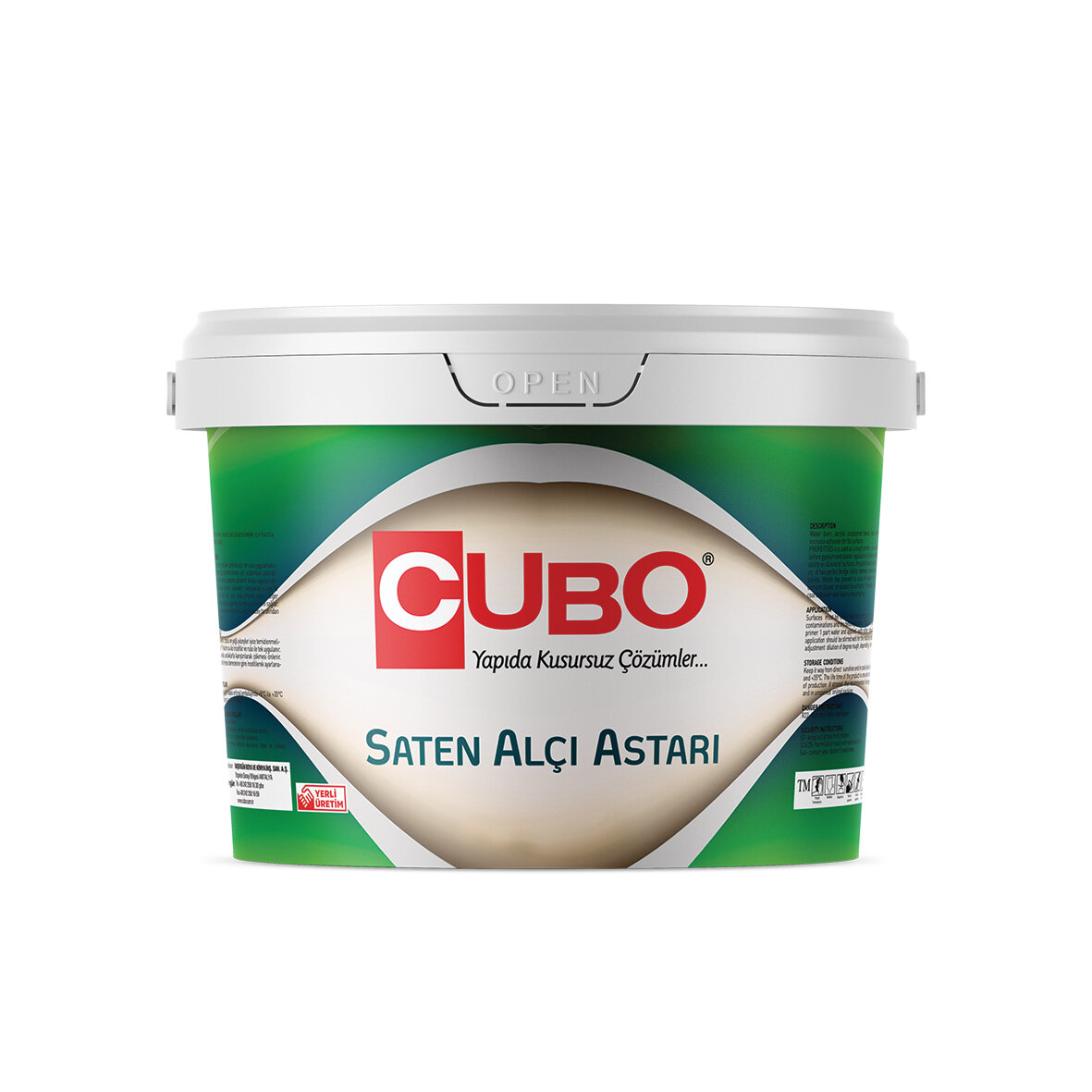 CUBO SATEN ALÇI ASTARI 7,5 LT